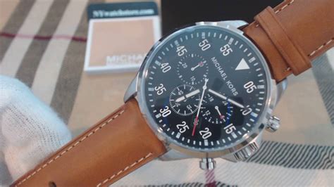 Michael Kors MK8362 Gage Brown Watch Review